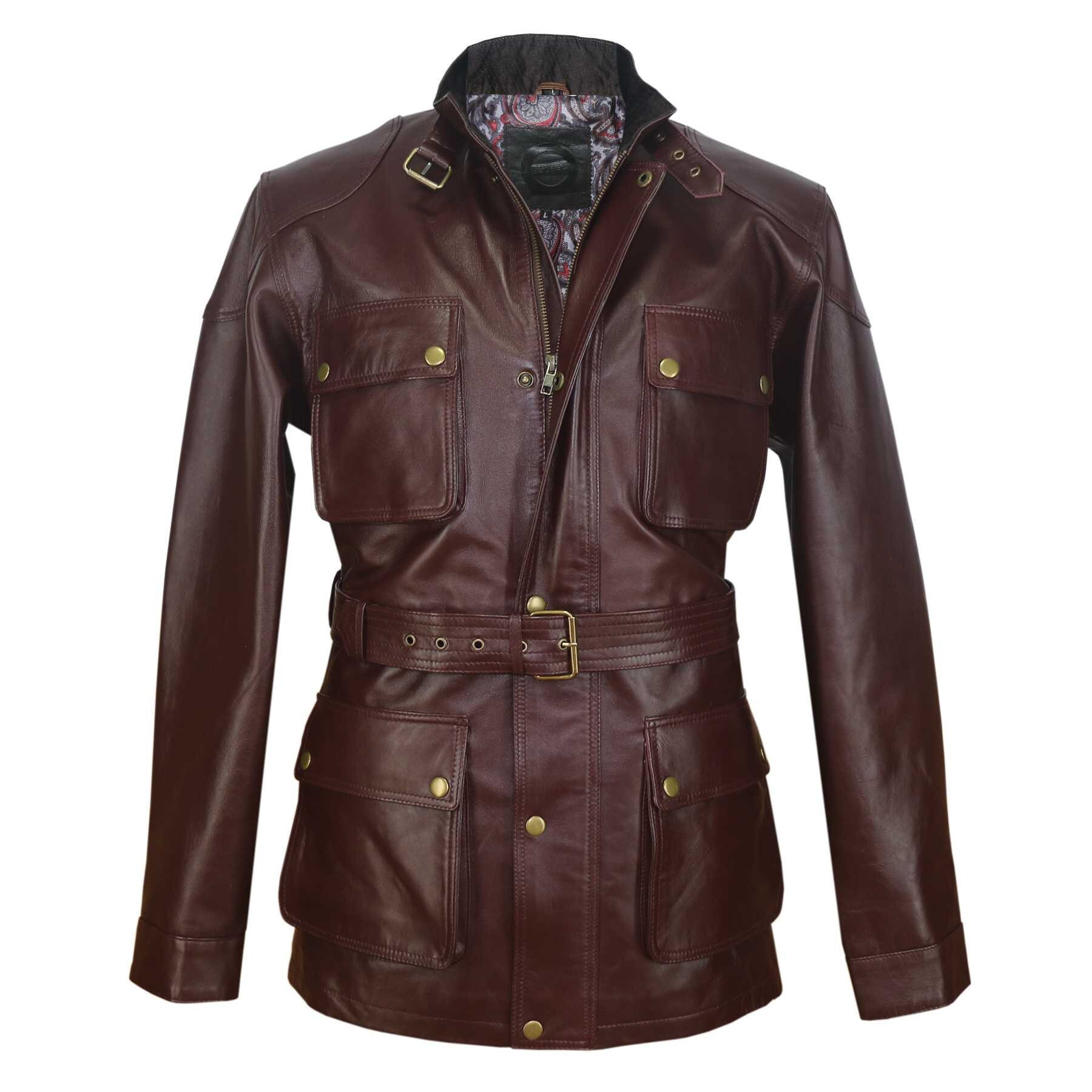 Red Belstaff - Etsy