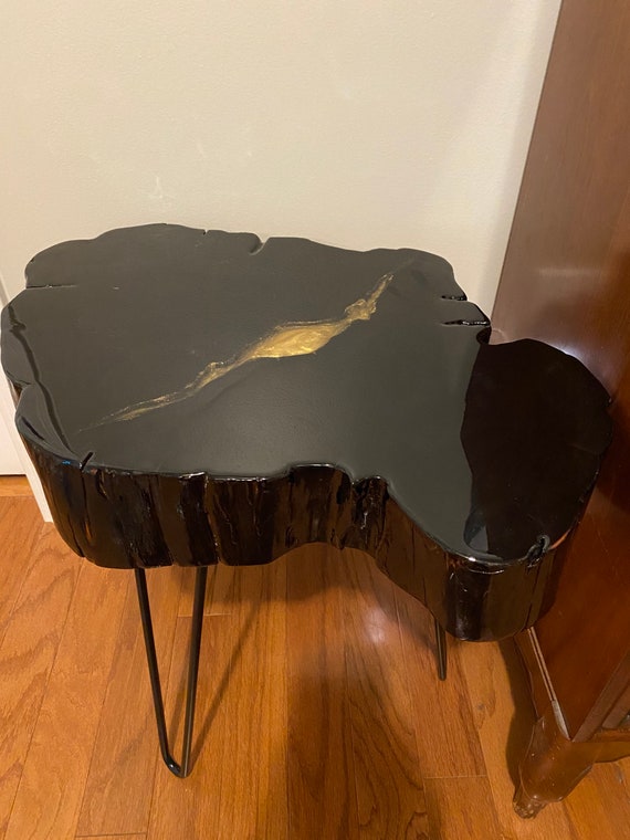 Custom Cypress Wood Side Tables Etsy