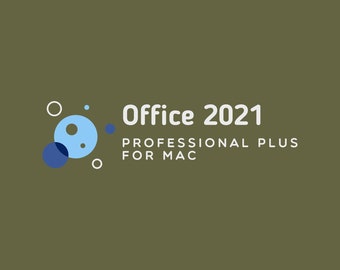 Microsoft Office 2021 Professionnel Plus pour Mac