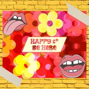 Póster de Flower Child / Arte mural /