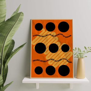 Going to California Print | Led Zeppelin | Music Print | Cool Colorful Poster