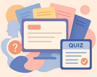 Slimme flashcard- en quizgenerator | AI-studietoolkit (Excel + Notion)