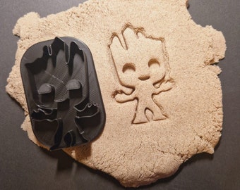 Groot Cookie Cutter/Ausstechform Kekse Fondant Backen Fondantschneider Tonschneider Plätzchen Geschenk Weihnachten Tortendeko