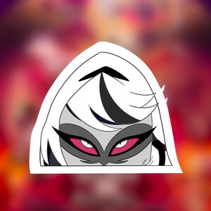 Hazbin Hotel Carmilla Carmine Decal - Etsy