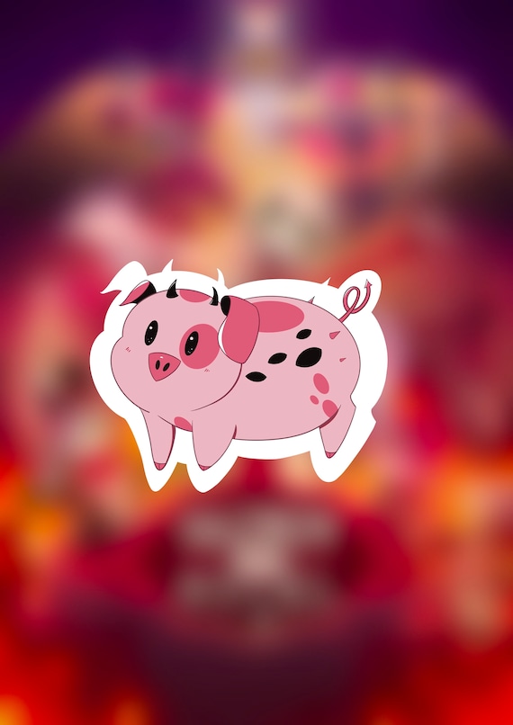 Fat Nuggets Sticker - Hazbin Hotel - Etsy