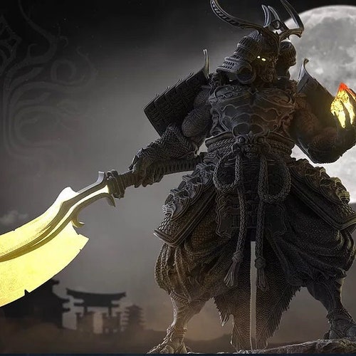 Tenjin The Cursed Scholar, sculpture, figurine, art, collectable