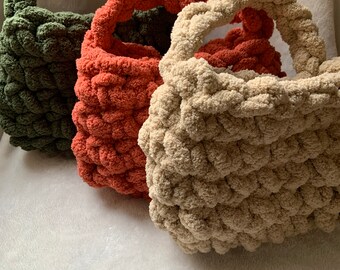 chunky yarn crochet bolsa pattern