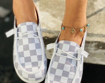 louis vuitton checkered vans