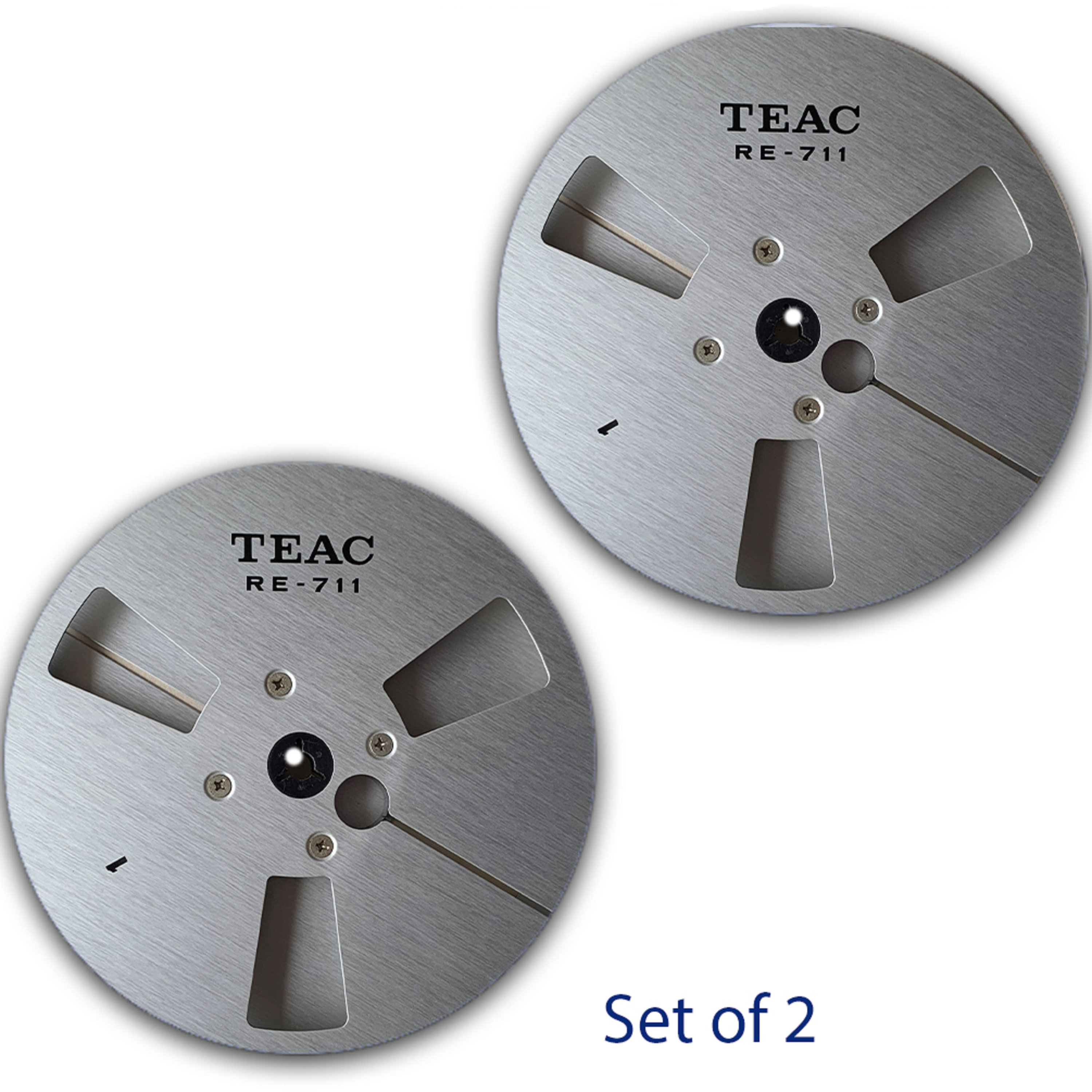 TEAC 7-inch open reel with 7-inch opener empty reel Aluminum reel
