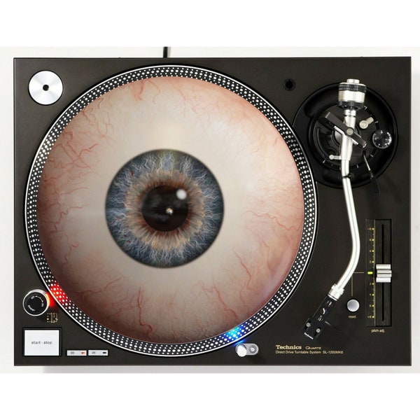 DJ Eye Ball Eyeball #1 Vinyl Memorabilia 12" inch Slip Mat Turntable Slipmat DJ Platter Pad x1