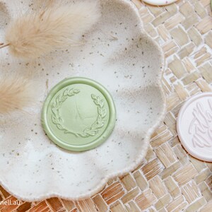 SELF ADHESIVE wax seal stamp stickers (comes in pack of 10)