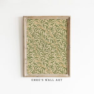Vintage Willow Tree Print: William Morris Botanical Art (Digital Download)