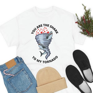 Unisex SHARKNADO Tee - shark shirt, tornado shirt, love shirt, perfect gift, funny valentines tshirt, shark lovers