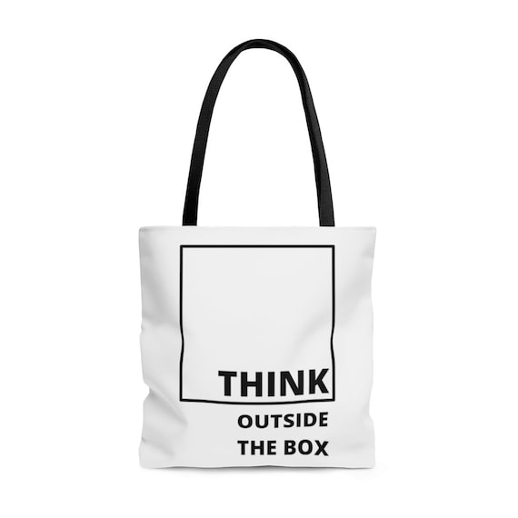 THINK Tote Bag think outside the box bag, perfekte