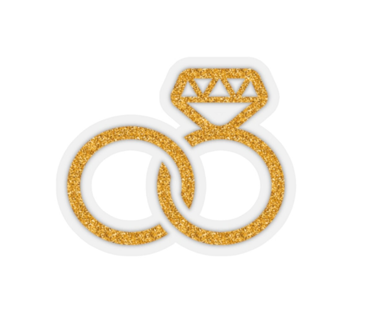 Wedding ring stickers | Honestweddingadvice.com