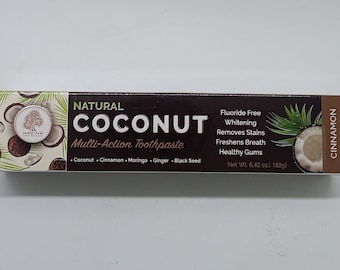 Natural Coconut Multi-Action Toothpaste