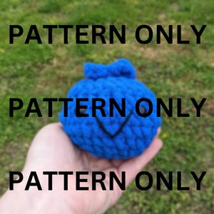 Blueberry Crochet Pattern (PATTERN ONLY)
