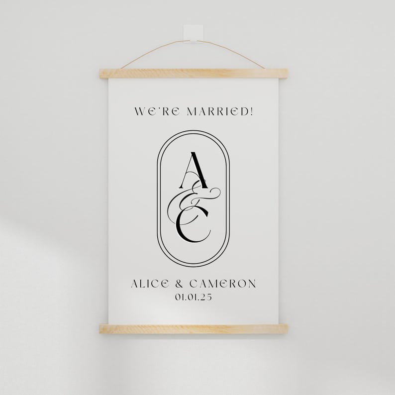 01 Welcome Sign Canva Template | Wedding | Engagement Party | Night ...