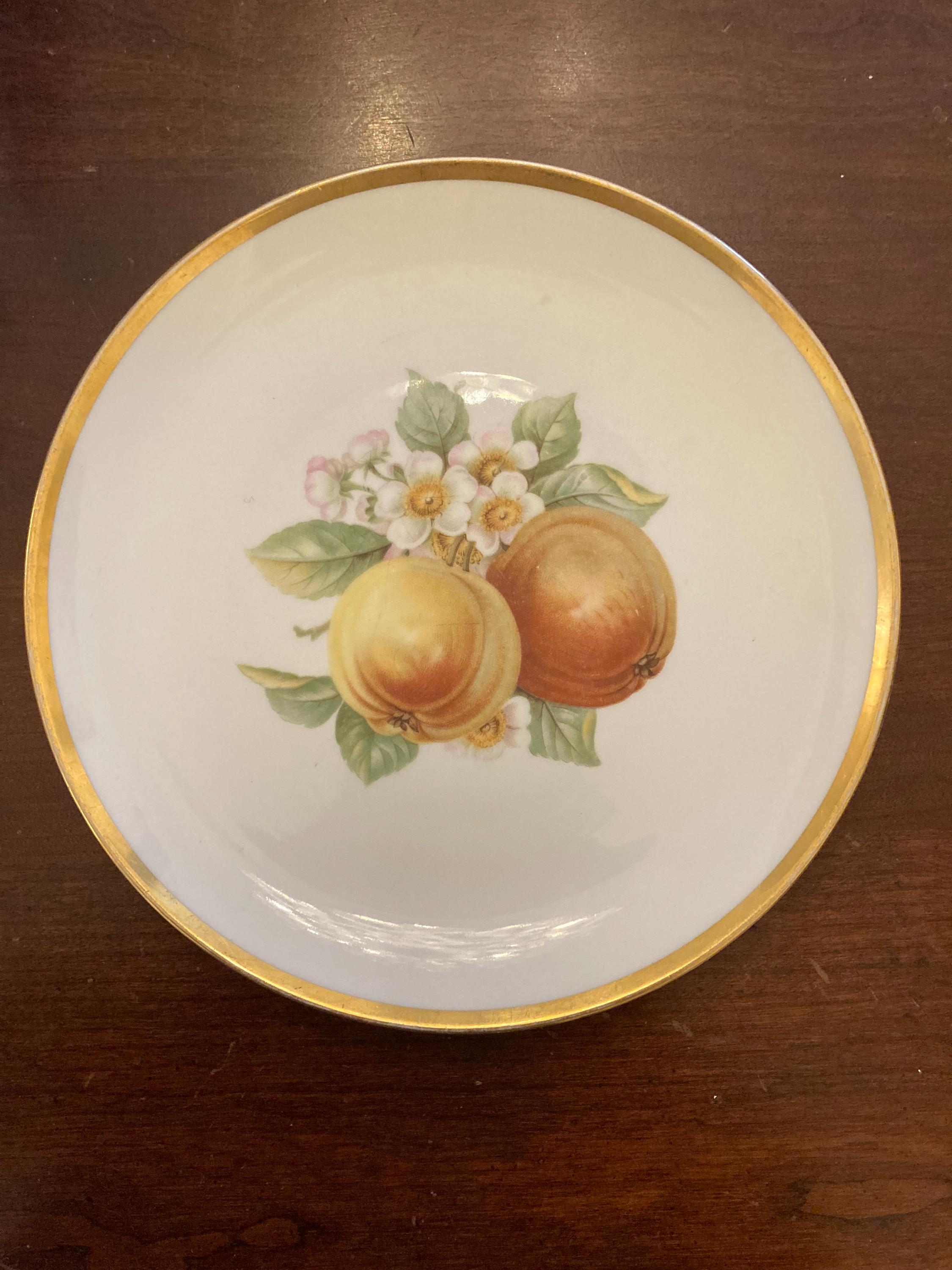 Vintage Hutschenreuther Hand Painted Plate - Etsy