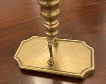 Victorian brass candlestick