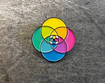Meervoud Pride emaille pin