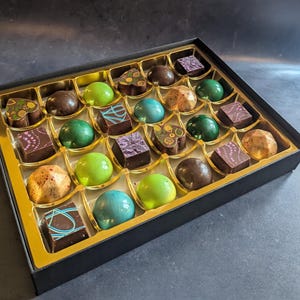Vegan/Dairy Free Chocolates Creative Flavours - perfect gift