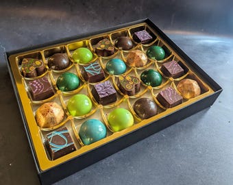 Vegan/Dairy Free Chocolates Creative Flavours - perfect gift