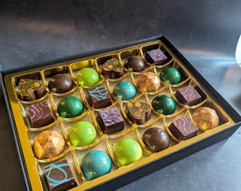 Vegan/Dairy Free Handmade Chocolates - Desserts flavours  Gift  Father's  day