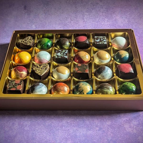 Handmade luxury chocolates - Desserts Flavour Ideal Gift