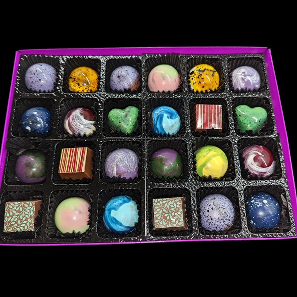 Handmade chocolates - Creative flavours - Perfect gift for foodies