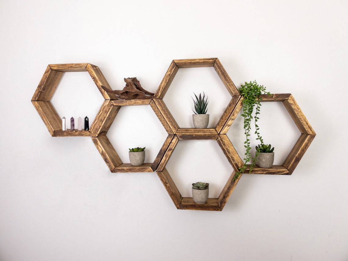 m50 Pink Shelf Pink Hexagon Wall Shelf Shelving