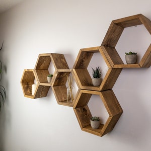 Hexagon Wall Art: Up to 50% Off - Etsy