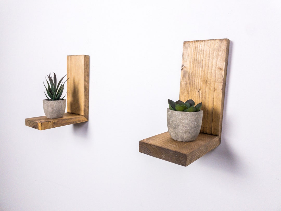 Wall Plant Shelf, Floating Shelves, Plant Shelves, Wall Decor - Etsy