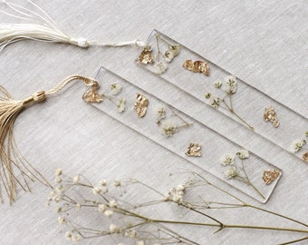 Baby's Breath Bookmark | Book Accessories | Book Lover Gift | Bookworm Gift | Reader Gifts