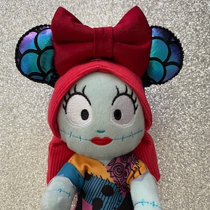 Little Mermaid Mini Minnie Ears | Disney Ornament | Disney Keychain | Disney Magnet | Nuimo Ears | Disney Ears | Handmade