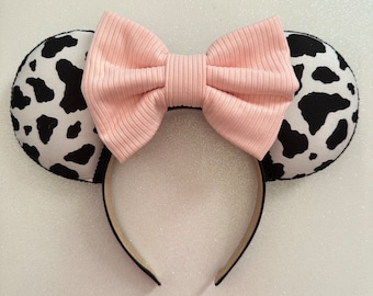 Cow Print Mouse Ears | Mouse Ears | Cow Print Disney Ears | Cow Print | Disney Ears