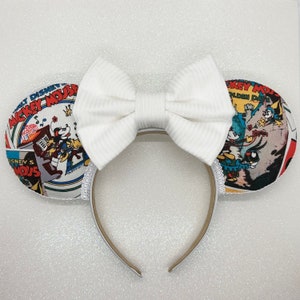 Mickey & Minnie Film Poster Mausohren | Maus Ohren | Micky und Minnie Disney Ohren | Disney Ohren | Disney Film Ohren