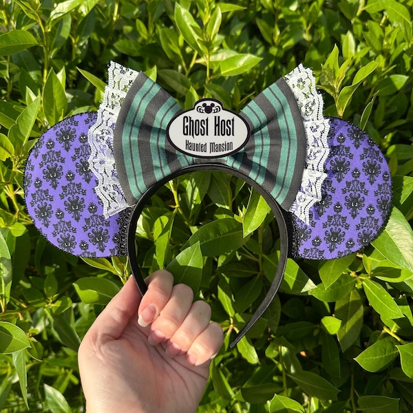 Haunted Mansion muizenoren | Ghost Host-muisoren | Muisoren | Haunted Mansion Disney-oren | Disney-oren | Spookhuis
