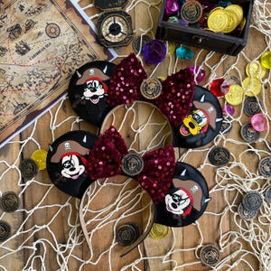 Micky Piratenohren | Piratenohren | Maus Ohren | Halloween Disney Ohren