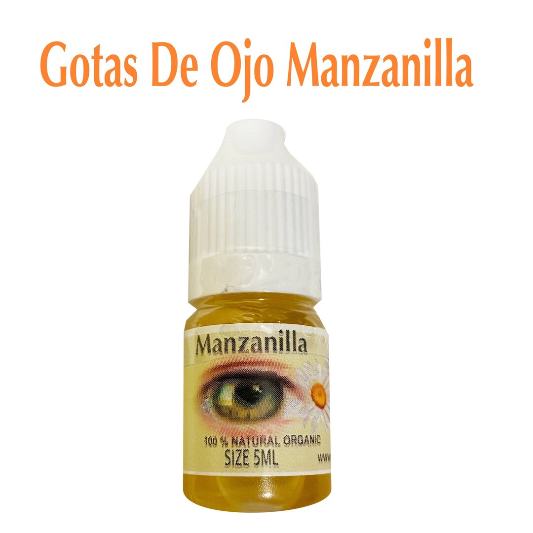 Chamomile Eye Drops Gotas Para Los OJOS DE MANZANILLA Casa Botanica Etsy