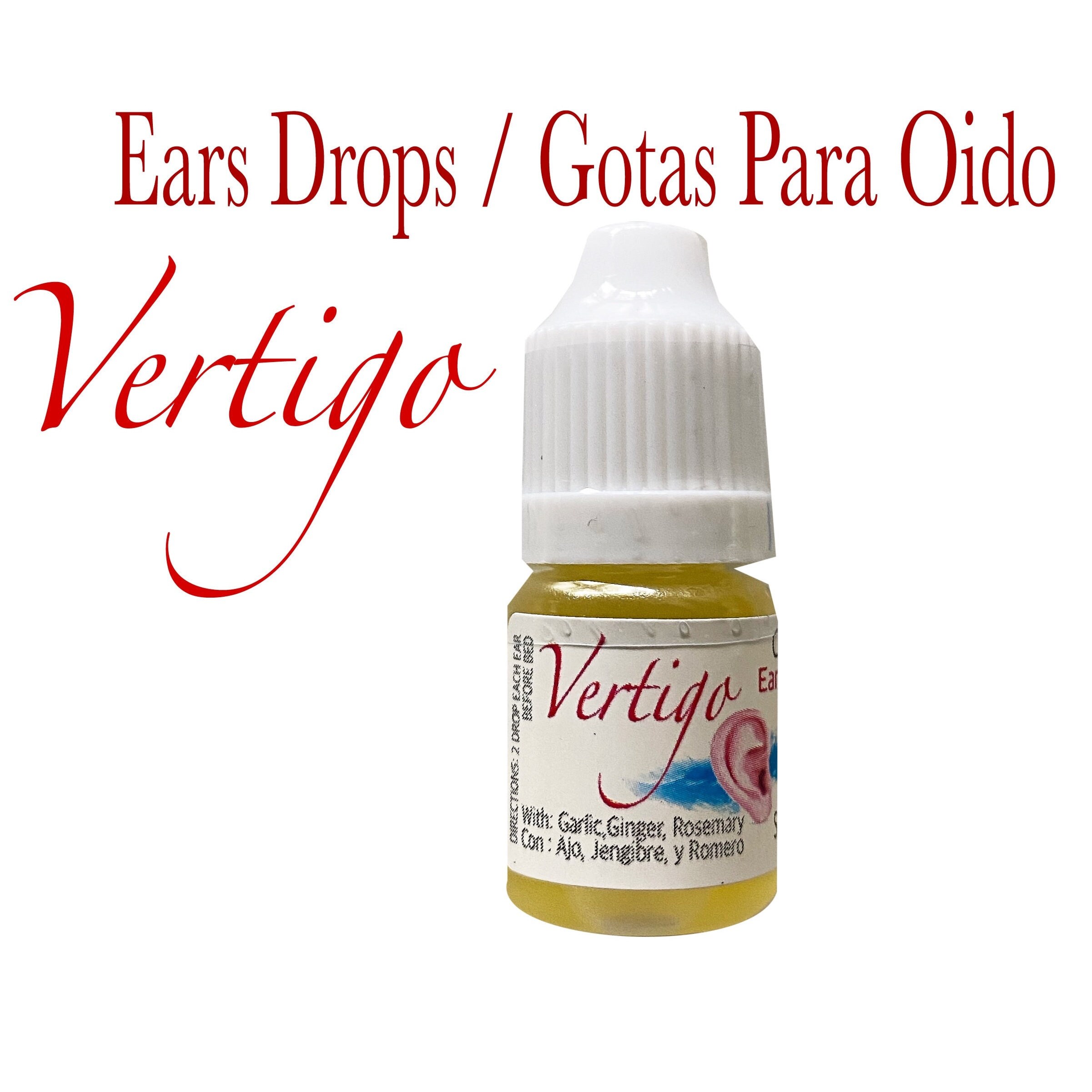 Gotas De OIDO Para VERTIGO Ear Drops VERTIGO 100 Natural Casa Botanica