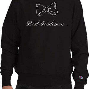 Real Gentlemen - Champion Sweatshirt (Billionaire Black) & (Corporate Grey)