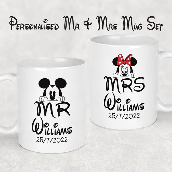 Mr and Mrs Mugs - Etsy UK