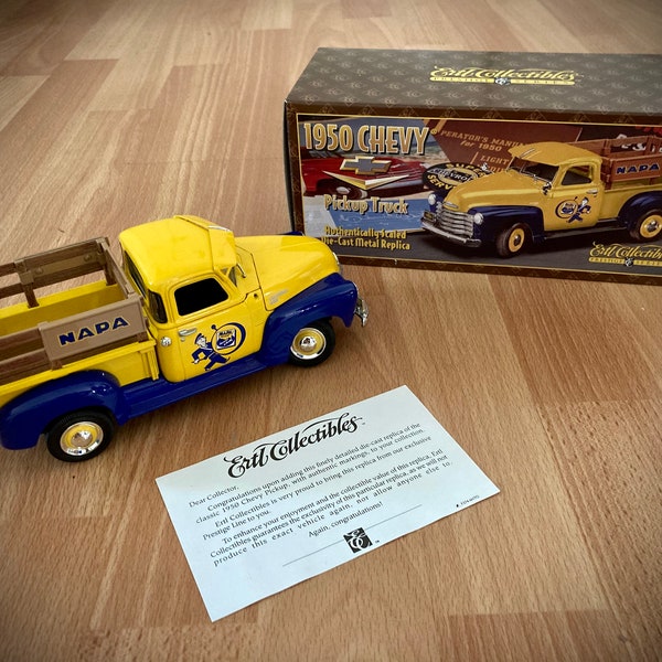1/25th ERTL 1950 Chevy Pickup Truck in NAPA Auto Parts colors