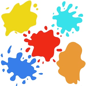 Plotter file Goo blobs of paint