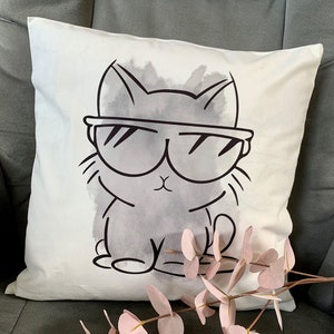 Plotter- Datei Mr. Cool Cat ( einfarbig)