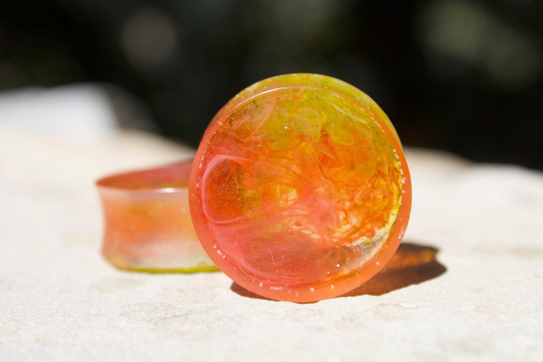 26mm Hot Resin Ear Plugs Etsy