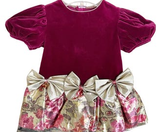 Vintage vakantiejurk Bonnie Jean 2T Made in USA