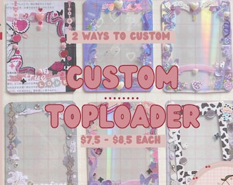 AANGEPASTE DECO TOPLOADER | kpop deco | kpop-merchandise | decoratie | op maat | toploader | stickers || kersentannie