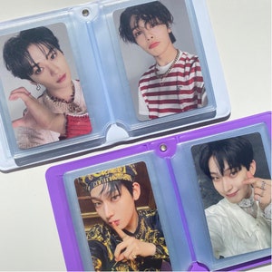 PHOTOCARD BINDER cute aesthetic kpop photo holder collect book mini journal bear cherrytannie image 5